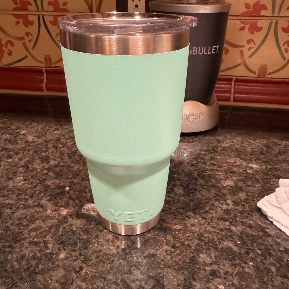 Yeti Teal and Stainless Steel Tumbler Duo - Picture 5 of 5